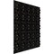 Ekena Millwork 19 5/8in. W x 19 5/8in. H Abstract EnduraWall Decorative 3D Wall Panel Covers 2.67 Sq. Ft. WP20X20ASAGX - alternate 6